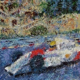 Prince of Monaco painting by Simon Taylor